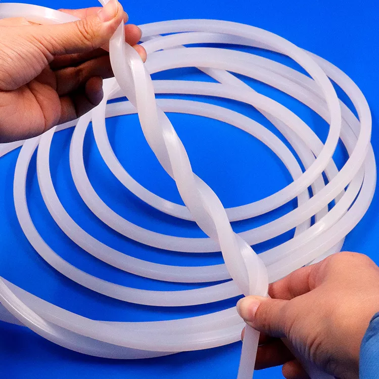 High Temperature Resistant solid silicone square strips