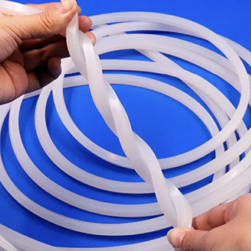 High Temperature Resistant solid silicone square strips