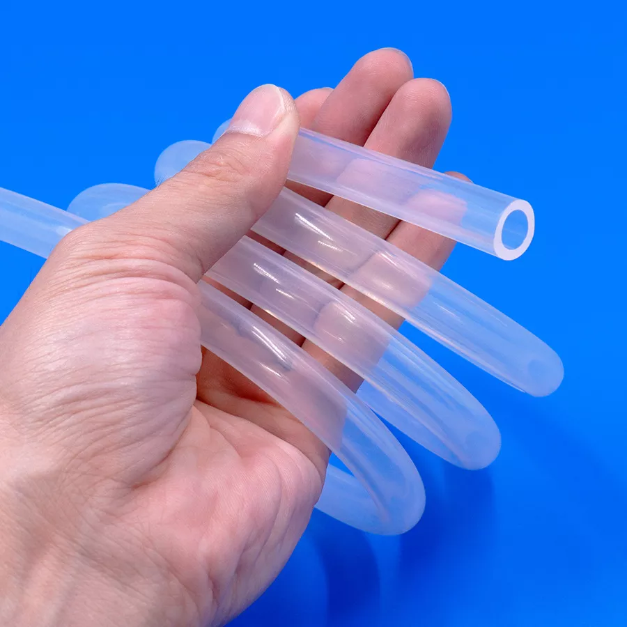 Platinum-cured silicone tubing