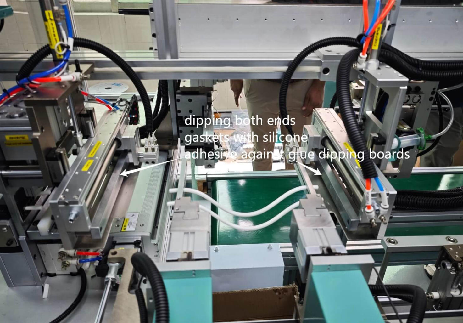 bond food grade silicone sponge gaskets into o rings