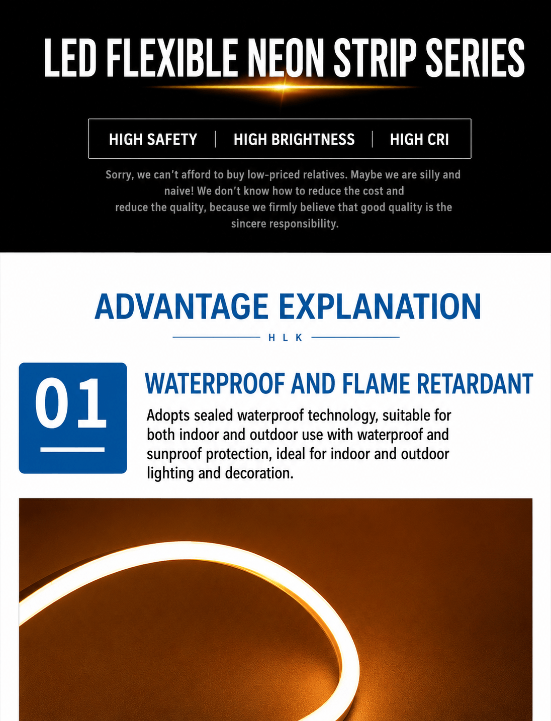 led flexible light strip