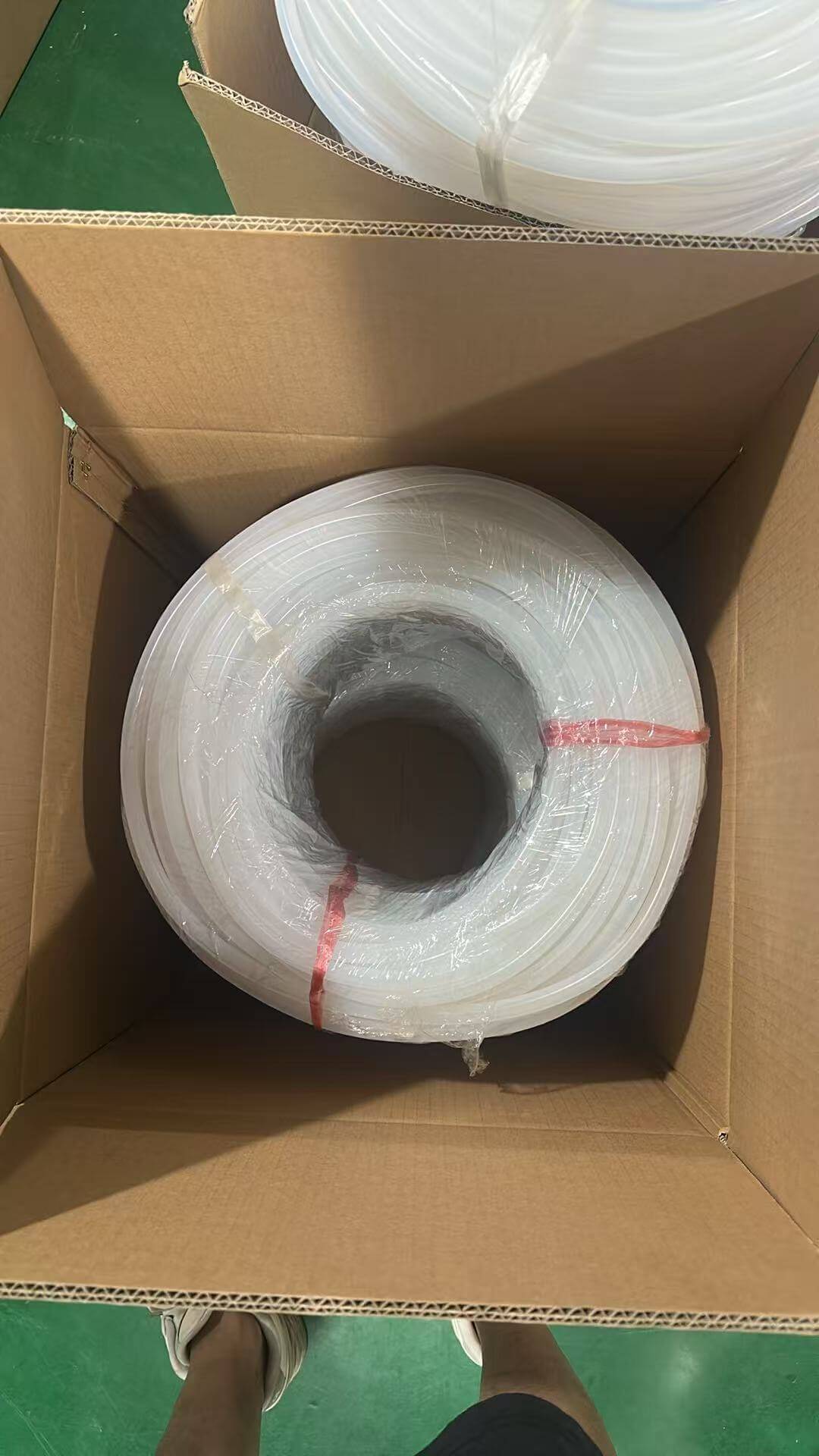 Silicone tubing for water filtration modules