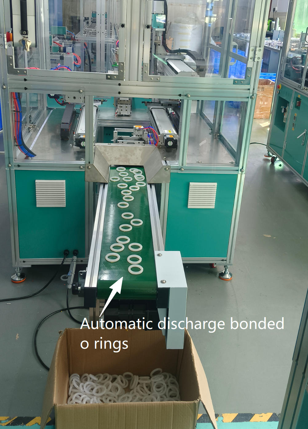 silicone cord cutting and bonding machine